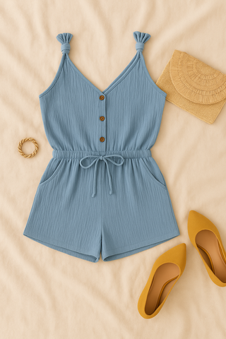 Damen Jumpsuit – Sommerlich & Luftig, Lässig & Komfortabel