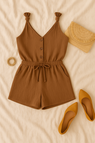 Damen Jumpsuit – Sommerlich & Luftig, Lässig & Komfortabel