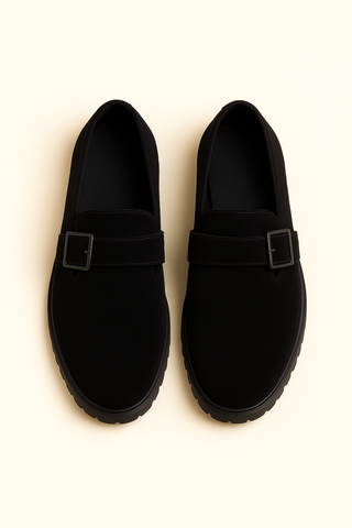 Herren Sneaker – Retro Slip-On mit Plateausohle, Atmungsaktiv & Rutschfest