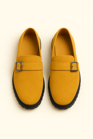 Herren Sneaker – Retro Slip-On mit Plateausohle, Atmungsaktiv & Rutschfest