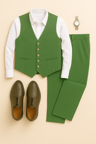 Herren Anzugset – Uni-Design, Modern & Bequem