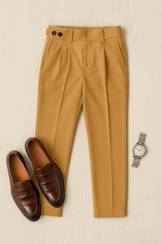 Herren Hose – Business-Look aus Webstoff, Klassisch & Formell