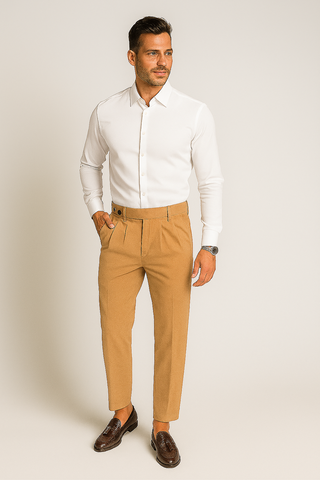 Herren Hose – Business-Look aus Webstoff, Klassisch & Formell