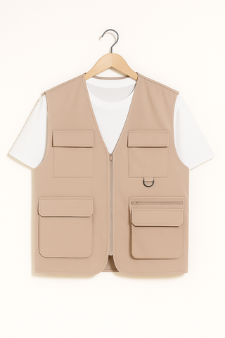 Herren Weste – Streetlook-inspiriert, Lässig & Funktional