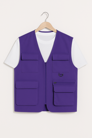 Herren Weste – Streetlook-inspiriert, Lässig & Funktional