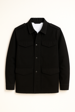 Herren Utility-Jacke – Klassisch, Wetterfest & Funktional