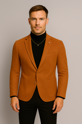 Herren Blazer – Samtig & Markant, Elegant & Luxuriös