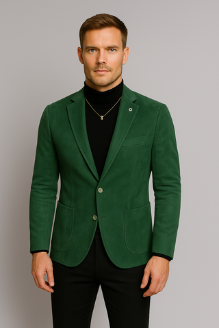 Herren Blazer – Samtig & Markant, Elegant & Luxuriös