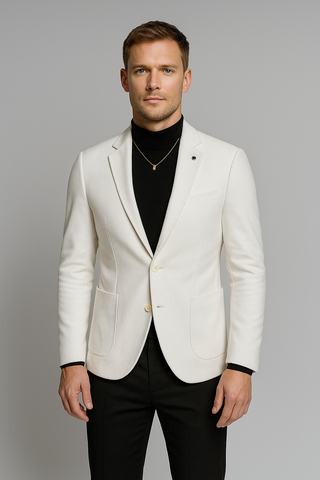 Herren Blazer – Samtig & Markant, Elegant & Luxuriös