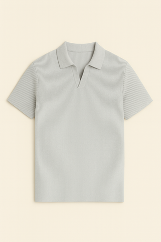 Herren Poloshirt – Waffelstruktur & Modern, Lässig & Komfortabel