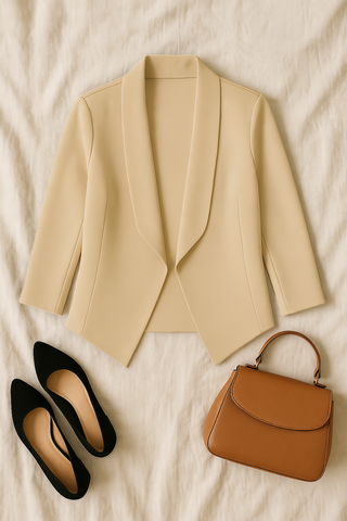 Damen Blazer – Formell & Langärmelig, Elegant & Vielseitig
