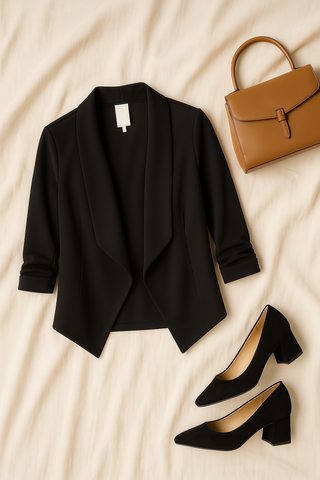 Damen Blazer – Formell & Langärmelig, Elegant & Vielseitig
