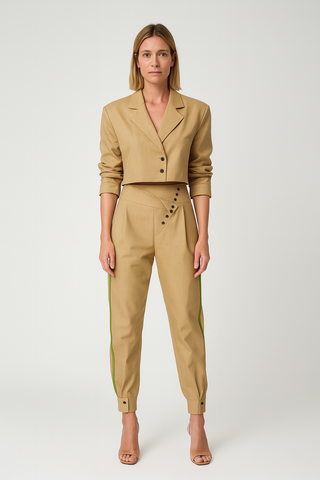 Damen Zweiteiler-Set – Minimalistischer Look, Schlicht & Raffiniert