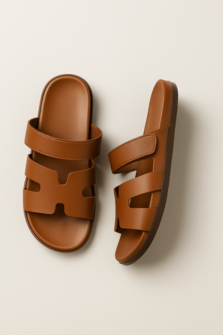 Herren Sandalen – Cut-Out Design, Bequem & Pflegeleicht