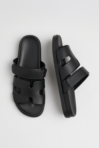 Herren Sandalen – Cut-Out Design, Bequem & Pflegeleicht