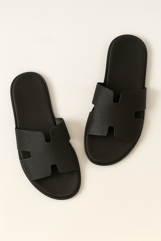 Herren Sandalen – Texturierter Look, Rutschfest & Komfortabel