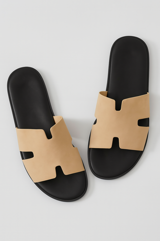 Herren Sandalen – Texturierter Look, Rutschfest & Komfortabel