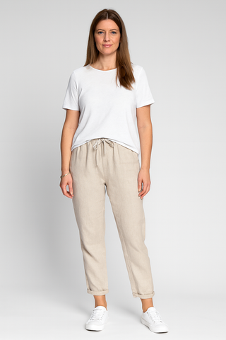 Damen Hose – Gerade Beinlinie, Locker & Alltagstauglich