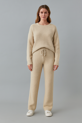Damen Set – Rundhals mit Langarm, Warm & Bequem