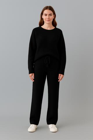 Damen Set – Rundhals mit Langarm, Warm & Bequem