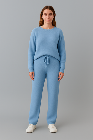 Damen Set – Rundhals mit Langarm, Warm & Bequem
