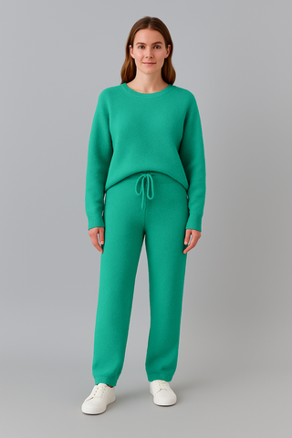 Damen Set – Rundhals mit Langarm, Warm & Bequem