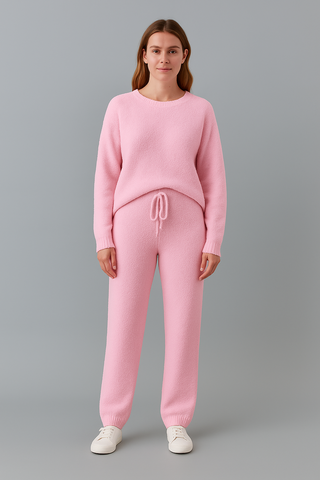 Damen Set – Rundhals mit Langarm, Warm & Bequem