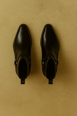 Herren Stiefeletten – Karreeform, Klassisch & Vielseitig