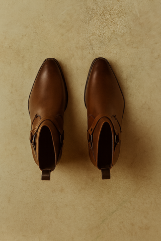 Herren Stiefeletten – Karreeform, Klassisch & Vielseitig