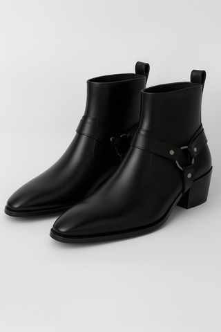 Herren Stiefeletten – Karreeform, Klassisch & Vielseitig
