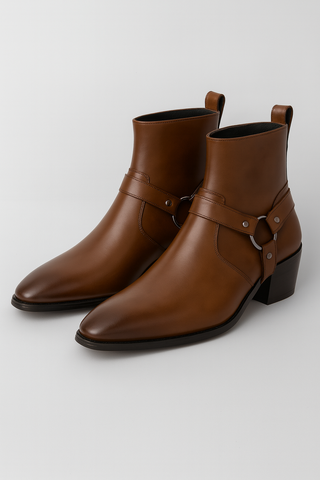 Herren Stiefeletten – Karreeform, Klassisch & Vielseitig
