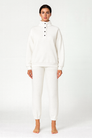 Damen Jogginganzug – Sweatshirt & Hose, Locker & Vielseitig