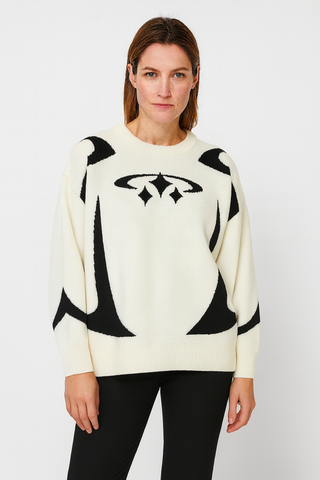 Damen Pullover – Y2K Print, Locker & Retro