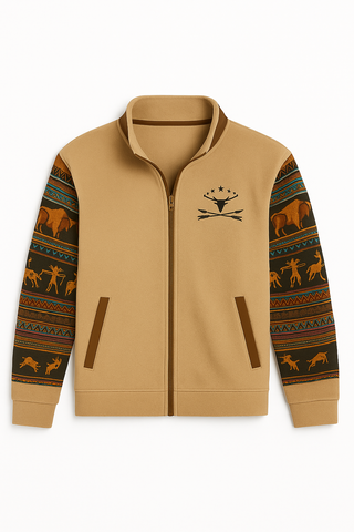 Herren Jacke – Retro Outdoor-Stil, Warm & Vielseitig