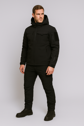 Herren Set – Softshell Zwei-teilig, Wasserfest & Winddicht