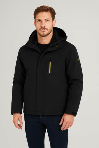 Herren Winterjacke – Skijacke mit Fleecefutter, Wasserdicht & Atmungsaktiv