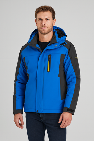 Herren Winterjacke – Skijacke mit Fleecefutter, Wasserdicht & Atmungsaktiv