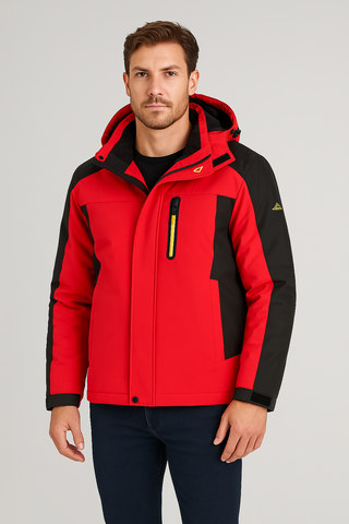 Herren Winterjacke – Skijacke mit Fleecefutter, Wasserdicht & Atmungsaktiv