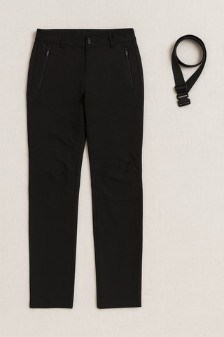 Damen Outdoorhose – Softshell mit Fleece, Warm & Funktional