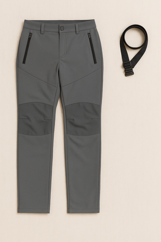 Damen Outdoorhose – Softshell mit Fleece, Warm & Funktional