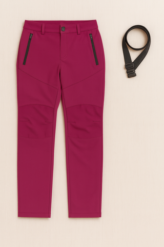 Damen Outdoorhose – Softshell mit Fleece, Warm & Funktional