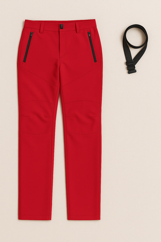 Damen Outdoorhose – Softshell mit Fleece, Warm & Funktional