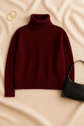 Damen Pullover – Strick-Look, Locker & Modern