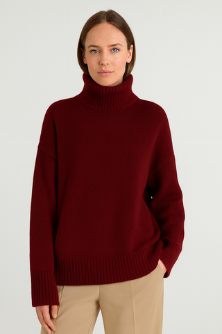 Damen Pullover – Strick-Look, Locker & Modern