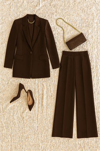 Damen Zweiteiler – Uni-Anzug, Elegant & Vielseitig
