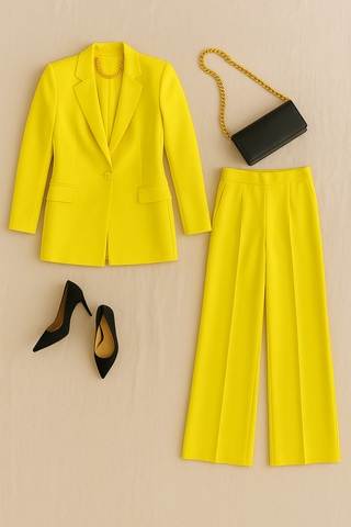 Damen Zweiteiler – Uni-Anzug, Elegant & Vielseitig