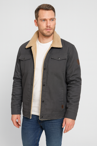 Herrenjacke – Vintage-Stil, warm und strapazierfähig