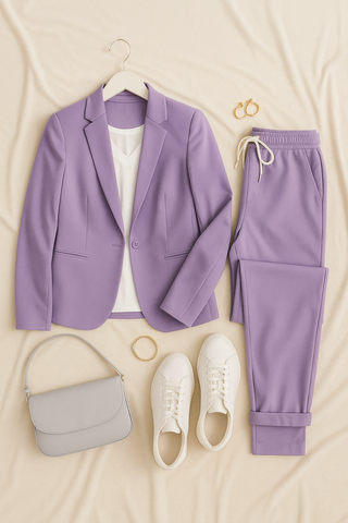 Damen Blazer-Set – Eleganter Zweiteiler, bequem & stilvoll