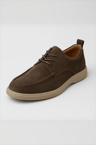 Herren Halbschuhe – Lederstil, Bequem & Atmungsaktiv