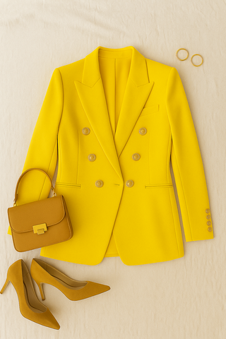 Damen Blazer – Vintage-Stil, elegant & luxuriös